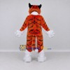 Custom Orange Black and White Tiger Mascot Costume Adult Full Body Suit for Wildlife Events Custom Orange Black and White Tiger Mascot Costume Adult Full Body Suit for Wildlife Events