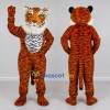 Custom Orange Black and White Tiger Mascot Costume Adult Full Body Suit for Wildlife Events Custom Orange Black and White Tiger Mascot Costume Adult Full Body Suit for Wildlife Events