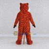 Custom Orange Black and White Tiger Mascot Costume Adult Full Body Suit for Wildlife Events Custom Orange Black and White Tiger Mascot Costume Adult Full Body Suit for Wildlife Events