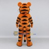 Custom Orange Black and White Tiger Mascot Costume Adult Full Body Suit for Wildlife Events Custom Orange Black and White Tiger Mascot Costume Adult Full Body Suit for Wildlife Events