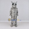 Custom Black and White Zebra Mascot Costume Adult Full Body Suit for Zoo Events Custom Black and White Zebra Mascot Costume Adult Full Body Suit for Zoo Events