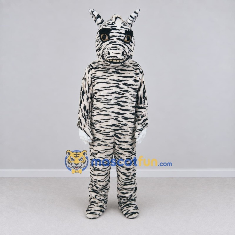 Custom Black and White Zebra Mascot Costume Adult Full Body Suit for Zoo Events Custom Black and White Zebra Mascot Costume Adult Full Body Suit for Zoo Events