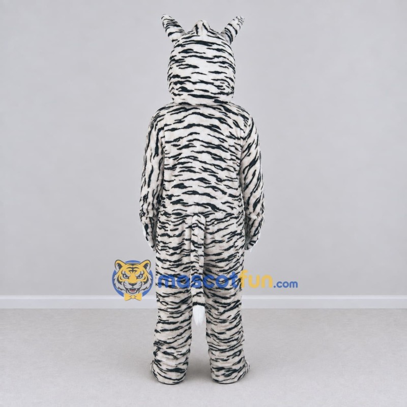Custom Black and White Zebra Mascot Costume Adult Full Body Suit for Zoo Events Custom Black and White Zebra Mascot Costume Adult Full Body Suit for Zoo Events