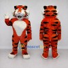 Custom Orange Black and White Tiger Mascot Costume Adult Full Body Suit for Wildlife Events Custom Orange Black and White Tiger Mascot Costume Adult Full Body Suit for Wildlife Events
