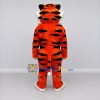 Custom Orange Black and White Tiger Mascot Costume Adult Full Body Suit for Wildlife Events Custom Orange Black and White Tiger Mascot Costume Adult Full Body Suit for Wildlife Events