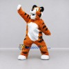Custom Orange Black and White Tiger Mascot Costume Adult Full Body Suit for Wildlife Events Custom Orange Black and White Tiger Mascot Costume Adult Full Body Suit for Wildlife Events