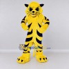 Custom Yellow and Navy Blue Tiger Mascot Costume Adult Full Body Suit for Wildlife Events Custom Yellow and Navy Blue Tiger Mascot Costume Adult Full Body Suit for Wildlife Events