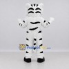 Custom White and Black White Tiger Mascot Costume Adult Full Body Suit for Wildlife Events
