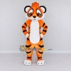 Custom Orange Black and White Tiger Mascot Costume Adult Full Body Suit for Children's Parties Custom Orange Black and White Tiger Mascot Costume Adult Full Body Suit for Children's Parties
