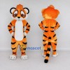 Custom Orange Black and White Tiger Mascot Costume Adult Full Body Suit for Children's Parties Custom Orange Black and White Tiger Mascot Costume Adult Full Body Suit for Children's Parties