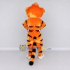 Custom Orange Black and White Tiger Mascot Costume Adult Full Body Suit for Children's Parties Custom Orange Black and White Tiger Mascot Costume Adult Full Body Suit for Children's Parties