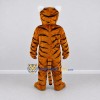 Custom Brown Black and White Tiger Mascot Costume Adult Full Body Suit for Wildlife Events Custom Brown Black and White Tiger Mascot Costume Adult Full Body Suit for Wildlife Events