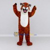 Custom Orange Black and White Roaring Tiger Mascot Costume Adult Full Body Suit for Wildlife Events Custom Orange Black and White Roaring Tiger Mascot Costume Adult Full Body Suit for Wildlife Events