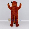 Custom Orange Black and White Roaring Tiger Mascot Costume Adult Full Body Suit for Wildlife Events Custom Orange Black and White Roaring Tiger Mascot Costume Adult Full Body Suit for Wildlife Events