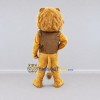Custom Golden Brown Lion in Vest Mascot Costume Adult Full Body Suit for Wildlife Events Custom Golden Brown Lion in Vest Mascot Costume Adult Full Body Suit for Wildlife Events