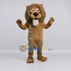 Custom Brown Lion Mascot Costume Adult Full Body Suit for Wildlife Events Custom Brown Lion Mascot Costume Adult Full Body Suit for Wildlife Events