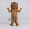 Custom Brown Lion Mascot Costume Adult Full Body Suit for Wildlife Events Custom Brown Lion Mascot Costume Adult Full Body Suit for Wildlife Events