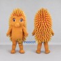 Custom Orange and Yellow Hedgehog Mascot Costume Adult Full Body Suit for Wildlife Events