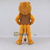 Custom Golden Brown Lion in Vest Mascot Costume Adult Full Body Suit for Wildlife Events Custom Golden Brown Lion in Vest Mascot Costume Adult Full Body Suit for Wildlife Events