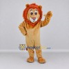 Custom Tan and Orange Lion Mascot Costume Adult Full Body Suit for Wildlife Events