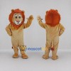 Custom Tan and Orange Lion Mascot Costume Adult Full Body Suit for Wildlife Events