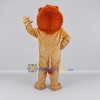 Custom Tan and Orange Lion Mascot Costume Adult Full Body Suit for Wildlife Events