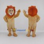 Custom Tan and Orange Lion Mascot Costume Adult Full Body Suit for Wildlife Events