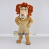 Custom Tan and Brown Lion Mascot Costume Adult Full Body Suit for Wildlife Events