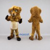 Custom Brown and Cream Lion Mascot Costume Adult Full Body Suit for Wildlife Events Custom Brown and Cream Lion Mascot Costume Adult Full Body Suit for Wildlife Events