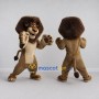 Custom Brown and Tan Lion Mascot Costume Adult Full Body Suit for Wildlife Events