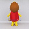 Custom Yellow Brown and Red Lion with Crown and Cape Mascot Costume Adult Full Body Suit for Themed Parties Custom Yellow Brown and Red Lion with Crown and Cape Mascot Costume Adult Full Body Suit for Themed Parties