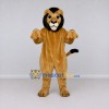 Custom Tan and Black Lion Mascot Costume Adult Full Body Suit for Wildlife Events Custom Tan and Black Lion Mascot Costume Adult Full Body Suit for Wildlife Events