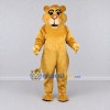 Custom Golden Yellow Lioness Mascot Costume Adult Full Body Suit for Wildlife Events Custom Golden Yellow Lioness Mascot Costume Adult Full Body Suit for Wildlife Events