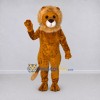 Custom Golden Brown and Tan Lion Mascot Costume Adult Full Body Suit for Wildlife Events