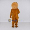 Custom Golden Brown and Tan Lion Mascot Costume Adult Full Body Suit for Wildlife Events