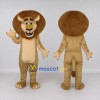 Custom Tan and Brown Lion Mascot Costume Adult Full Body Suit for Wildlife Events