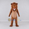 Custom Brown and Tan Lion Mascot Costume Adult Full Body Suit for Wildlife Events Custom Brown and Tan Lion Mascot Costume Adult Full Body Suit for Wildlife Events