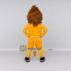Custom Yellow Brown and Orange Lion in Sportswear Mascot Costume Adult Full Body Suit for Sports Events Custom Yellow Brown and Orange Lion in Sportswear Mascot Costume Adult Full Body Suit for Sports Events