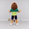 Custom Tan Brown and Green Lion in Sportswear Mascot Costume Adult Full Body Suit for Sports Events Custom Tan Brown and Green Lion in Sportswear Mascot Costume Adult Full Body Suit for Sports Events