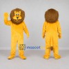 Custom Yellow and Brown Lion Mascot Costume Adult Full Body Suit for Wildlife Events Custom Yellow and Brown Lion Mascot Costume Adult Full Body Suit for Wildlife Events