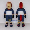 Custom Tan Navy Blue and Red Horse in Sportswear Mascot Costume Adult Full Body Suit for Sports Events Custom Tan Navy Blue and Red Horse in Sportswear Mascot Costume Adult Full Body Suit for Sports Events