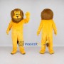 Custom Yellow and Brown Lion Mascot Costume Adult Full Body Suit for Wildlife Events