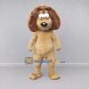 Custom Tan and Brown Lion Mascot Costume Adult Full Body Suit for Children's Parties Custom Tan and Brown Lion Mascot Costume Adult Full Body Suit for Children's Parties