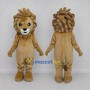 Custom Tan and Brown Lion Mascot Costume Adult Full Body Suit for Wildlife Events