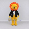 Custom Yellow Orange and Black Lion in Tuxedo Mascot Costume Adult Full Body Suit for Themed Parties Custom Yellow Orange and Black Lion in Tuxedo Mascot Costume Adult Full Body Suit for Themed Parties