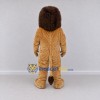 Custom Tan and Brown Muscular Lion Mascot Costume Adult Full Body Suit for Sports Events Custom Tan and Brown Muscular Lion Mascot Costume Adult Full Body Suit for Sports Events