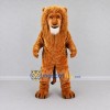 Custom Golden Brown Lion Mascot Costume Adult Full Body Suit for Wildlife Events Custom Golden Brown Lion Mascot Costume Adult Full Body Suit for Wildlife Events