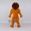 Custom Golden Brown and Dark Brown Lion Mascot Costume Adult Full Body Suit for Wildlife Events