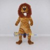 Custom Golden Brown and Brown Lion Mascot Costume Adult Full Body Suit for Wildlife Events