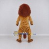 Custom Golden Brown and Brown Lion Mascot Costume Adult Full Body Suit for Wildlife Events